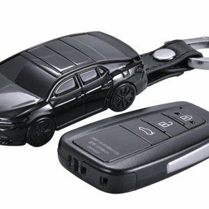 ​Introducing the Sleek and Stylish Black Car Key Fob Case Suit Cover!
